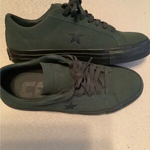 Converse Men's Dark Green Sneakers